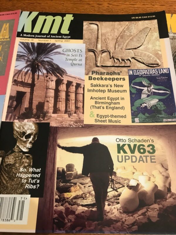 Ancient Egypt Magazine KMT 2007 Set Vol 18 Complete Your Collection 3