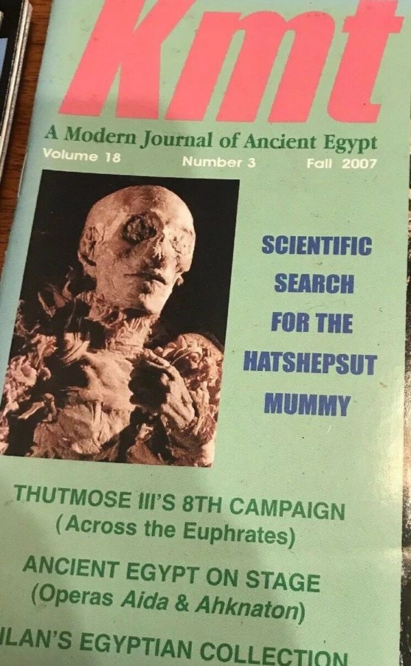 Ancient Egypt Magazine KMT 2007 Set Vol 18 Complete Your Collection 7