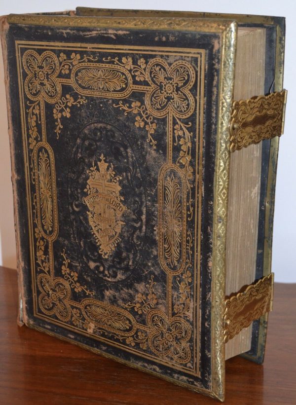 The Self Interpreting Holy Bible Protestant Family Antiquarian Rare Book 1
